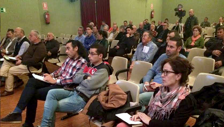 Hay 43 solicitudes en Totana por daños por nieve correspondientes a 472 Ha
